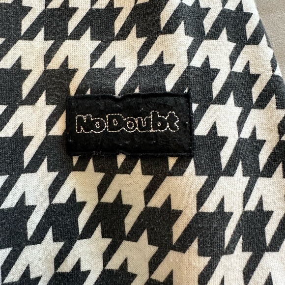 RARE No Doubt Houndstooth Concert Hoodie-XS - Picture 7 of 13